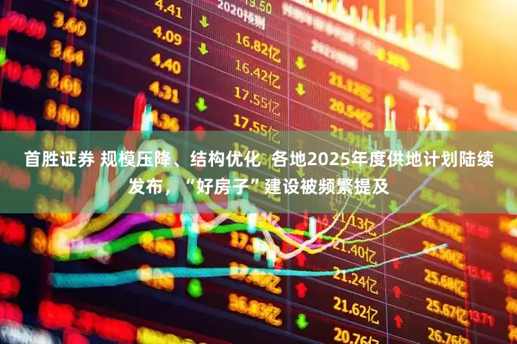 首胜证券 规模压降、结构优化  各地2025年度供地计划陆续发布，“好房子”建设被频繁提及