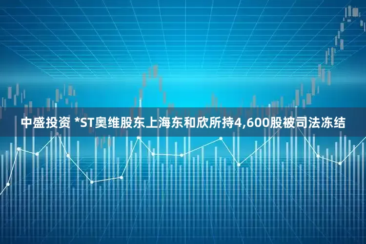 中盛投资 *ST奥维股东上海东和欣所持4,600股被司法冻结