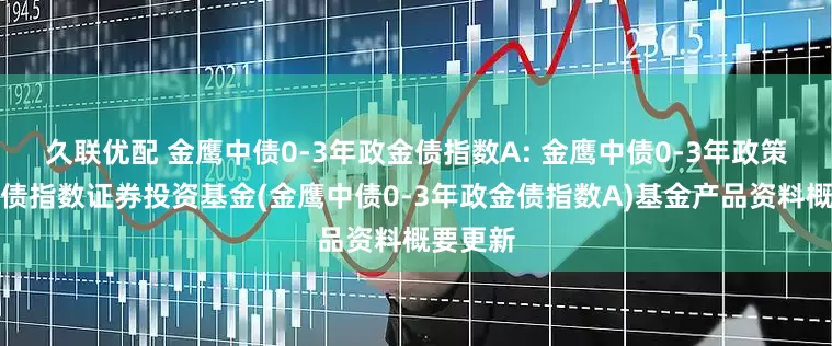 久联优配 金鹰中债0-3年政金债指数A: 金鹰中债0-3年政策性金融债指数证券投资基金(金鹰中债0-3年政金债指数A)基金产品资料概要更新