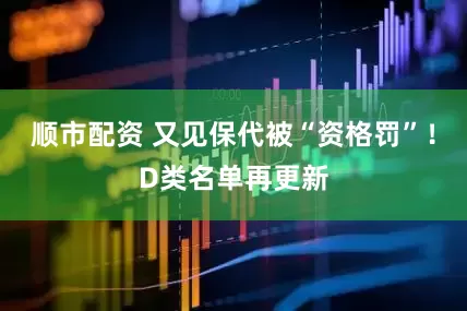 顺市配资 又见保代被“资格罚”！D类名单再更新